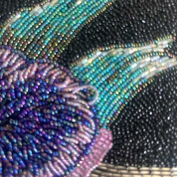 Vintage PATRICK SWEENEY The Last Tulip Comapny Beaded Purse - Picture 3 of 16